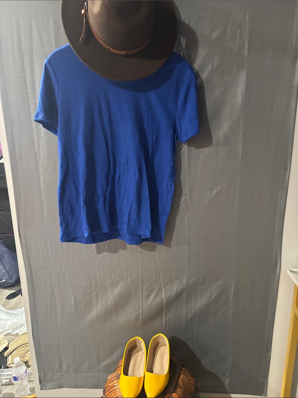 Simply Vera Vera Wang Royal Blue Short Sleeve Tee